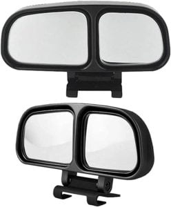 Runmeihe Adjustable Split view Auxiliary Mirrors 2Pcs
